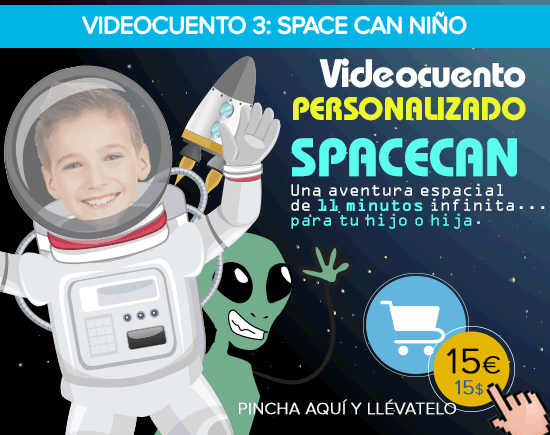 video cuento personalizado espacio
