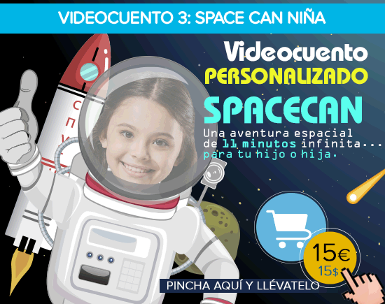 cuento personalizado astronauta